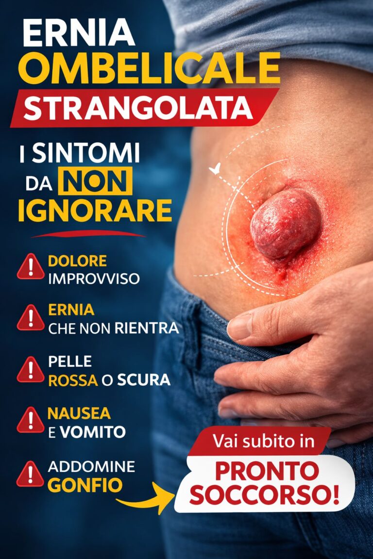 Ernia ombelicale strangolata