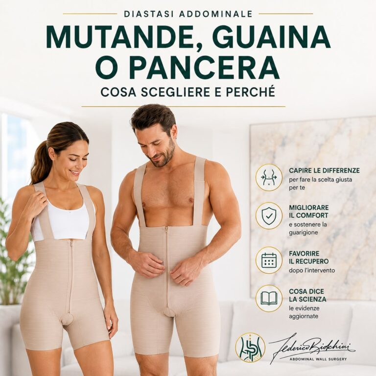 Mutande, guaina o pancera per la diastasi addominale